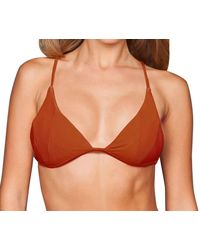 Stone Fox - Triangle Isla Bikini Top - Lyst
