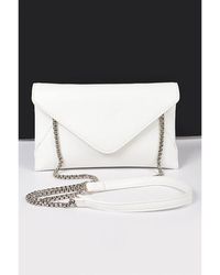 Fashnzfab - Pop Color Classic Envelope Clutch Bag - Lyst