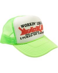 Sicko - Neon And White Working Like A Trucker Hat - Lyst