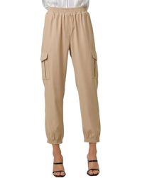 Mystree - Cargo Jogger Pants - Lyst