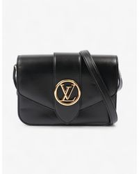 Louis Vuitton - Pont 9 Calfskin Leather Shoulder Bag - Lyst