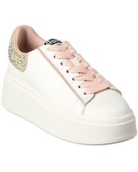 Ash - Moby Strass Leather Sneaker - Lyst