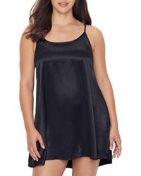 PJ Harlow - Allie Satin Chemise - Lyst