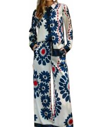 Skies Are Blue - Floral Co-Ord Long Sleeve Button Down Shirt - Lyst