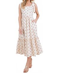 Geegee - Strawberry Fields Midi Sundress - Lyst