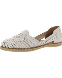 BEARPAW - Silvia Leather Slip On Loafers - Lyst