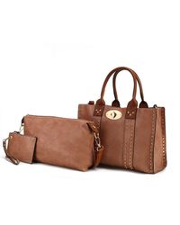 MKF Collection Evanna 3 pcs Crossbody Handbag by Mia K. (3 pieces set) 