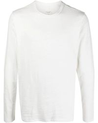 Rag & Bone - Knit Long Sleeve Cotton T-shirt Pullover - Lyst