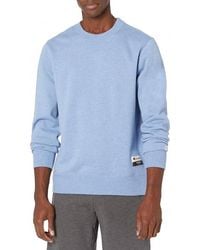 Champion - Sueded Fleece Pullover Crew Neck Sweatshirt - Lyst