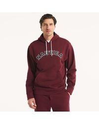 Nautica - Pullover Logo Hoodie - Lyst