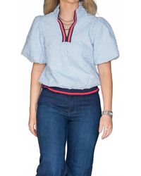 Voya - Baby Puff Sleeve Top - Lyst