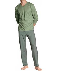 CALIDA - Relax Imprint Long Pyjamas Set - Lyst