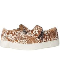 Volatile - Normande Sneakers Leather Twin Zip Casual Shoes Zap1241 - Lyst