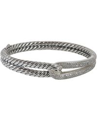 David Yurman - Labyrinth Single Loop Diamond Bracelet - Lyst