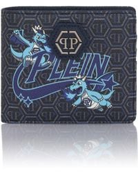 Philipp Plein - French Wallet Dragons Monogram - Lyst