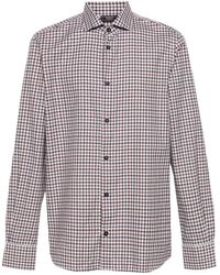 Peserico - Gingham-Check Shirt - Lyst