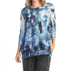Jess & Jane - Chiffon Hem Tunic Top - Lyst