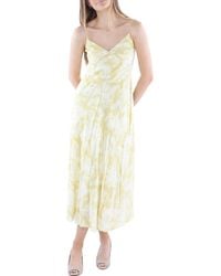Vince - Floral Print Long Maxi Dress - Lyst