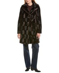Via Spiga - Reefer Coat - Lyst