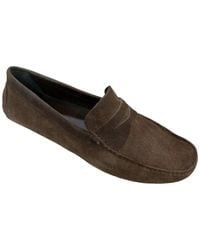 Donald J Pliner - Varran Suede Loafers - Lyst