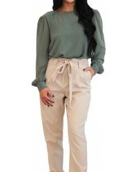 Zenana - Keepsake Chiffon Top - Lyst