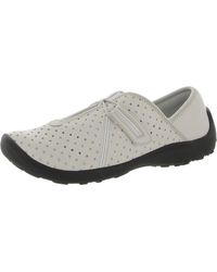 Clarks - Fiana Braley Leather Perforated Casual And Fashion Sneakers - Lyst