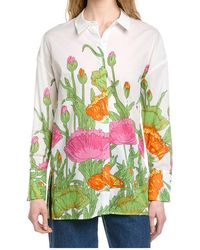 Flora Bea - Elowyn Button Down Top - Lyst
