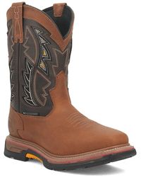 Dan Post - Dan Post Warrior Dp59429 Tan Waterproof Comp Toe Work Boots Zap173 - Lyst