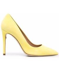 Ferragamo - Pointed 110mm Suede Pumps - Lyst