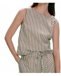 Sanctuary - Better Days Gingham Top - Lyst