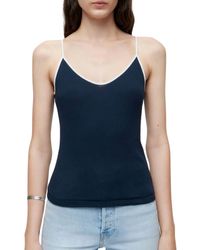RE/DONE - 90's Spaghetti Strap Tank Top - Lyst