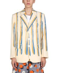 Marni - Single-Breasted Jacket - Lyst