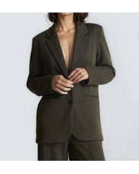 Ichi - Kate Jacquard Lizard Blazer - Lyst