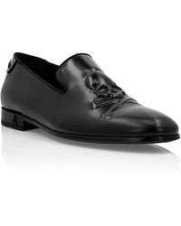 Philipp Plein - Calf Skin Leather Loafers - Lyst