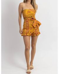 Olivaceous - Layla Summer Romper - Lyst