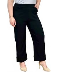 Coco + Carmen - Georgie Wide Leg Cropped Pant - Lyst