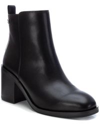 Xti - Block Heel Booties By A - Lyst