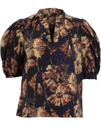 Ulla Johnson - V-Neck Blouse - Lyst
