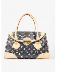 Louis Vuitton - Beverly Gm Multicoloured Monogram / Leather Coated Canvas Shoulder Bag - Lyst