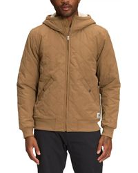The North Face - Cuchillo Nf0a4qzouu0 Insulated Full-zip Hooded Jacket Dtf632 - Lyst