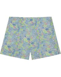 MC2 Saint Barth - Light Meave Cotton Shorts - Lyst