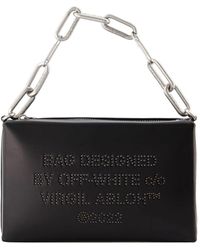 Off-White c/o Virgil Abloh - Block Pouch Hobo Bag - Off White - /white - Leather - Lyst