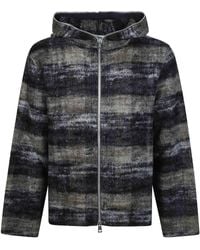 Our Legacy - Full Zip Mohair-Like Hooded Jacket - Lyst