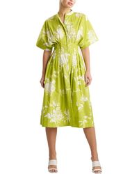 Natori - Pleat Release Button Down Dress - Lyst