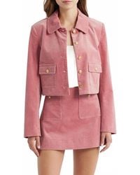 LoveShackFancy - Aylin Corduroy Jacket - Lyst