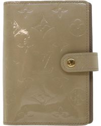 Louis Vuitton - Agenda Pm Patent Leather Wallet (pre-owned) - Lyst