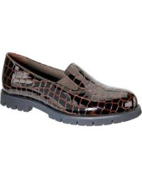 David Tate - Pearl Leather Loafers - Lyst