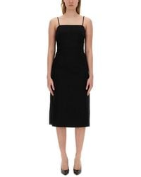 Theory - Midi Dress - Lyst