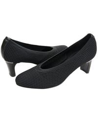 Vaneli - Darrie Pumps Stretch Knit Slip On Block Heel Jobb1958 - Lyst