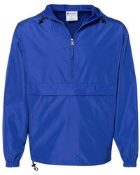 Champion - Packable Quarter-Zip Jacket - Lyst
